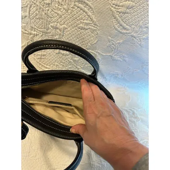 Handbag leather black - Picture 4 of 5